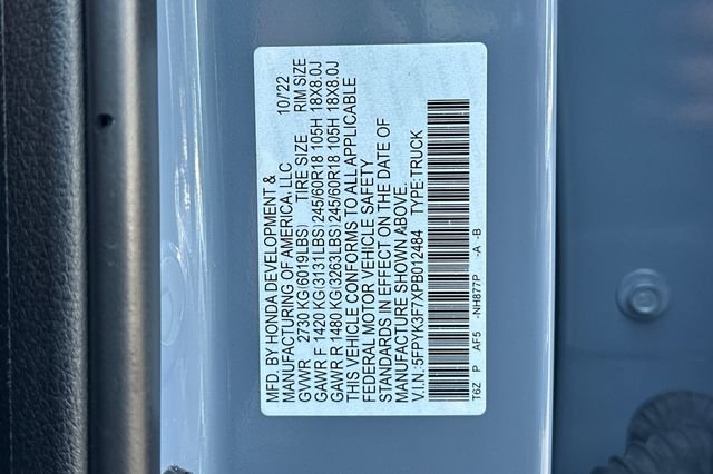 Used 2023 Honda Ridgeline RTL-E image 32