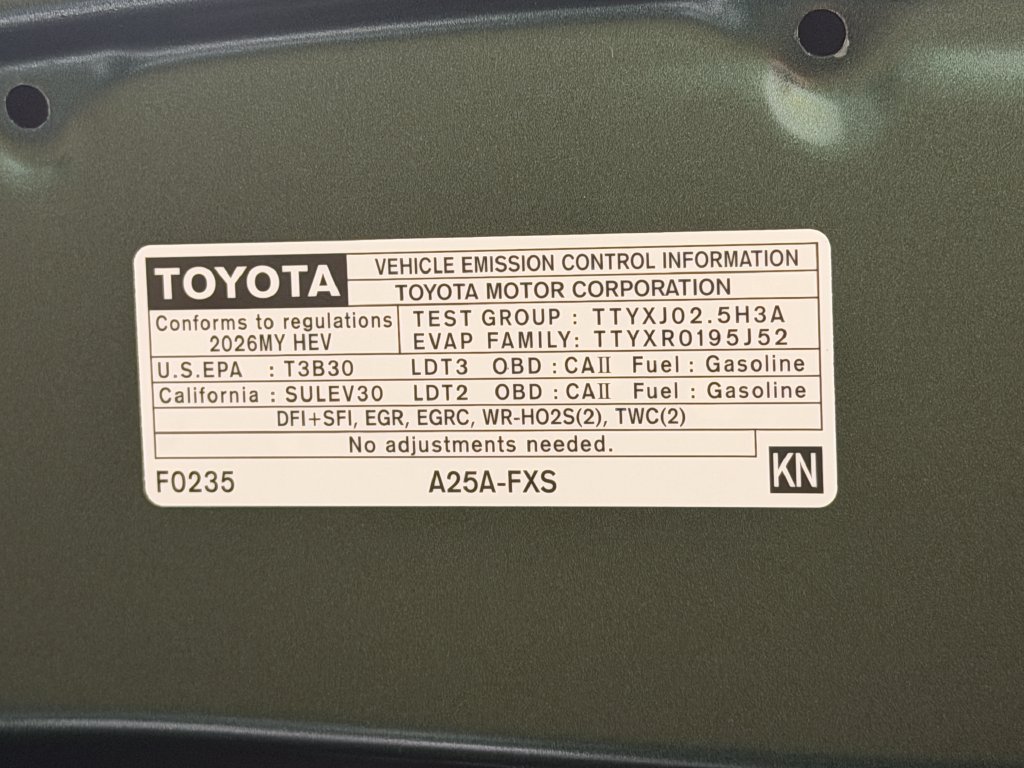 New 2026 Toyota Sienna XLE Woodland Edition AWD/4WD image 13