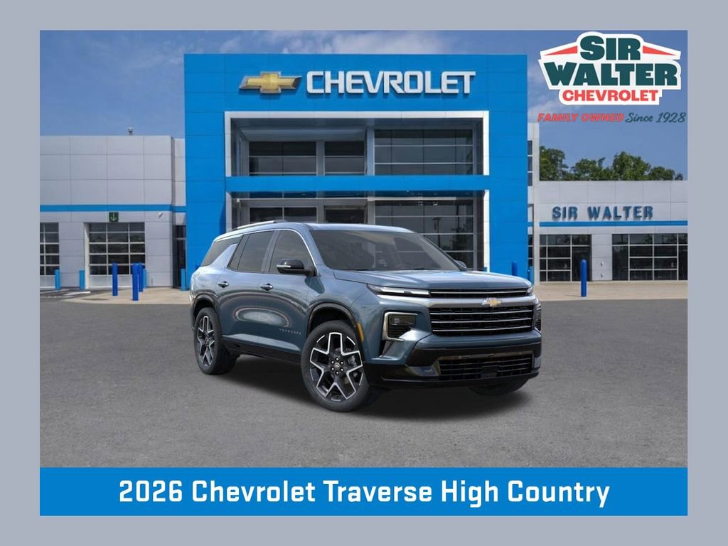 New 2026 Chevrolet Traverse High Country AWD/4WD image 1
