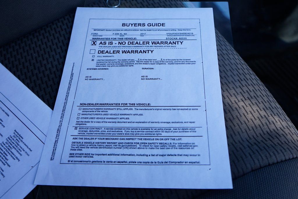 Used 2017 Ford F550 2WD Regular Cab Super Duty w/ Advanced Security Pack image 50