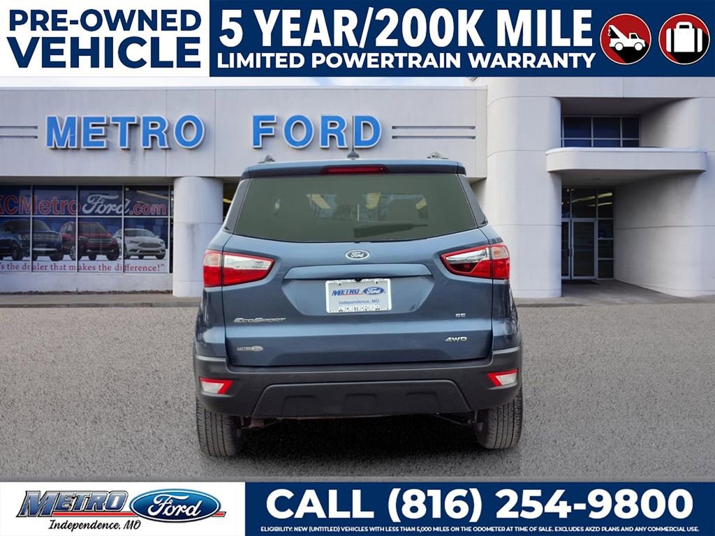 Used 2022 Ford EcoSport SE w/ SE Convenience Package image 5
