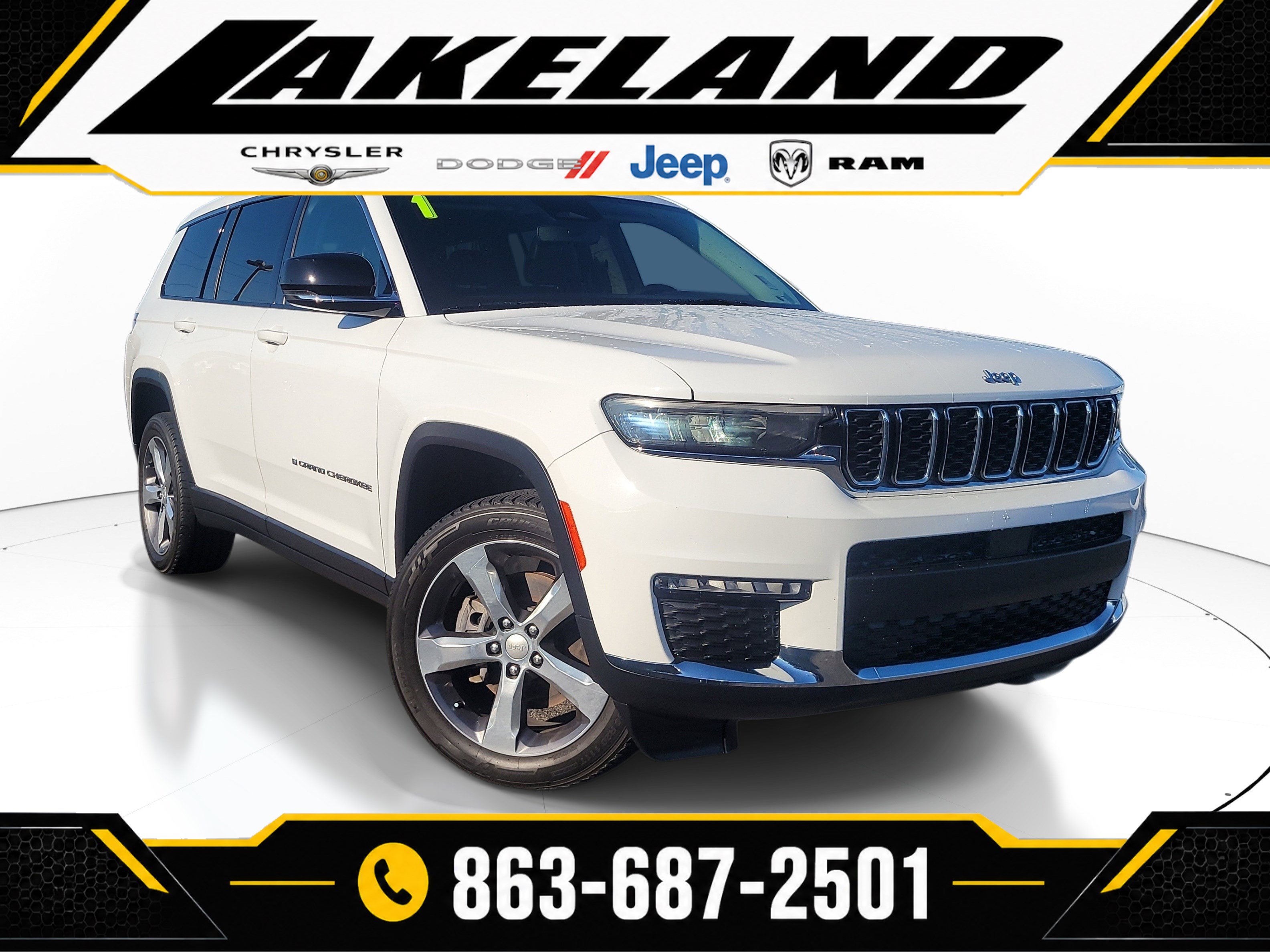 Used 2021 Jeep Grand Cherokee L Limited RWD video 1