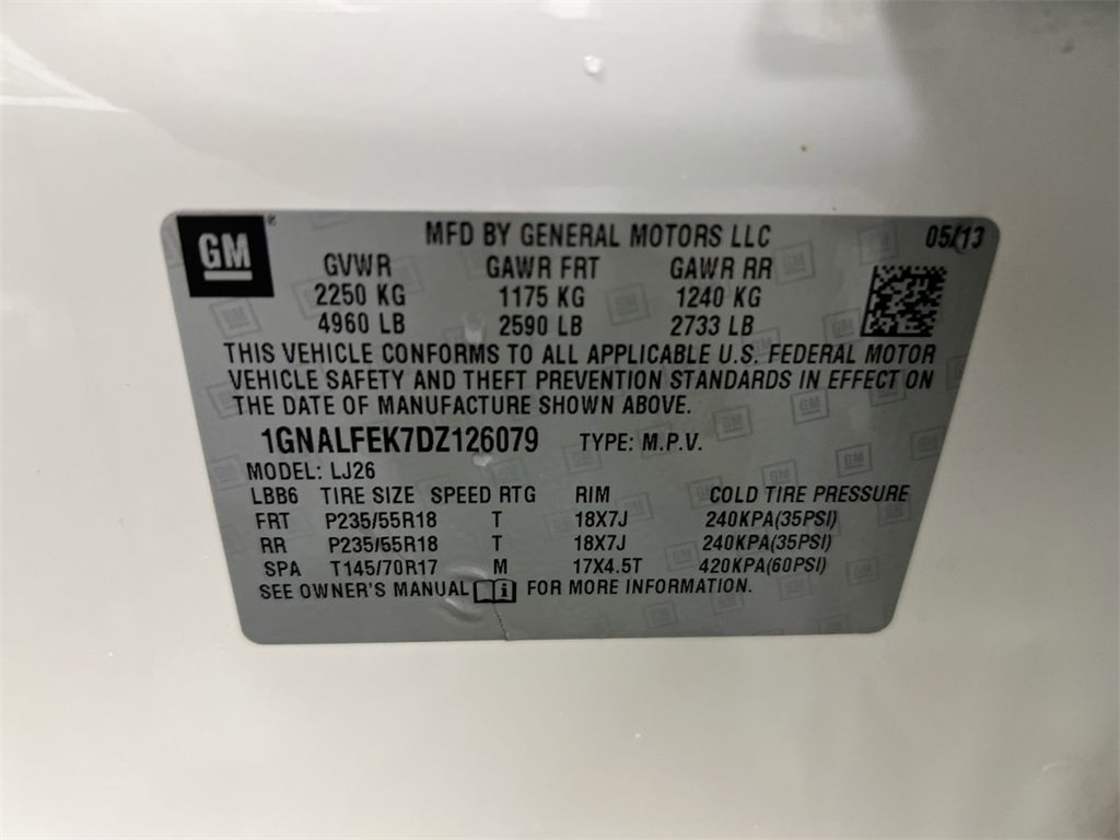 Used 2013 Chevrolet Equinox LTZ image 28