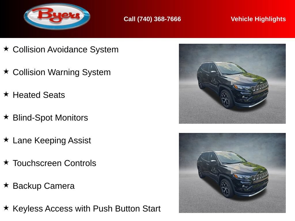 Used 2024 Jeep Compass Limited AWD/4WD image 11
