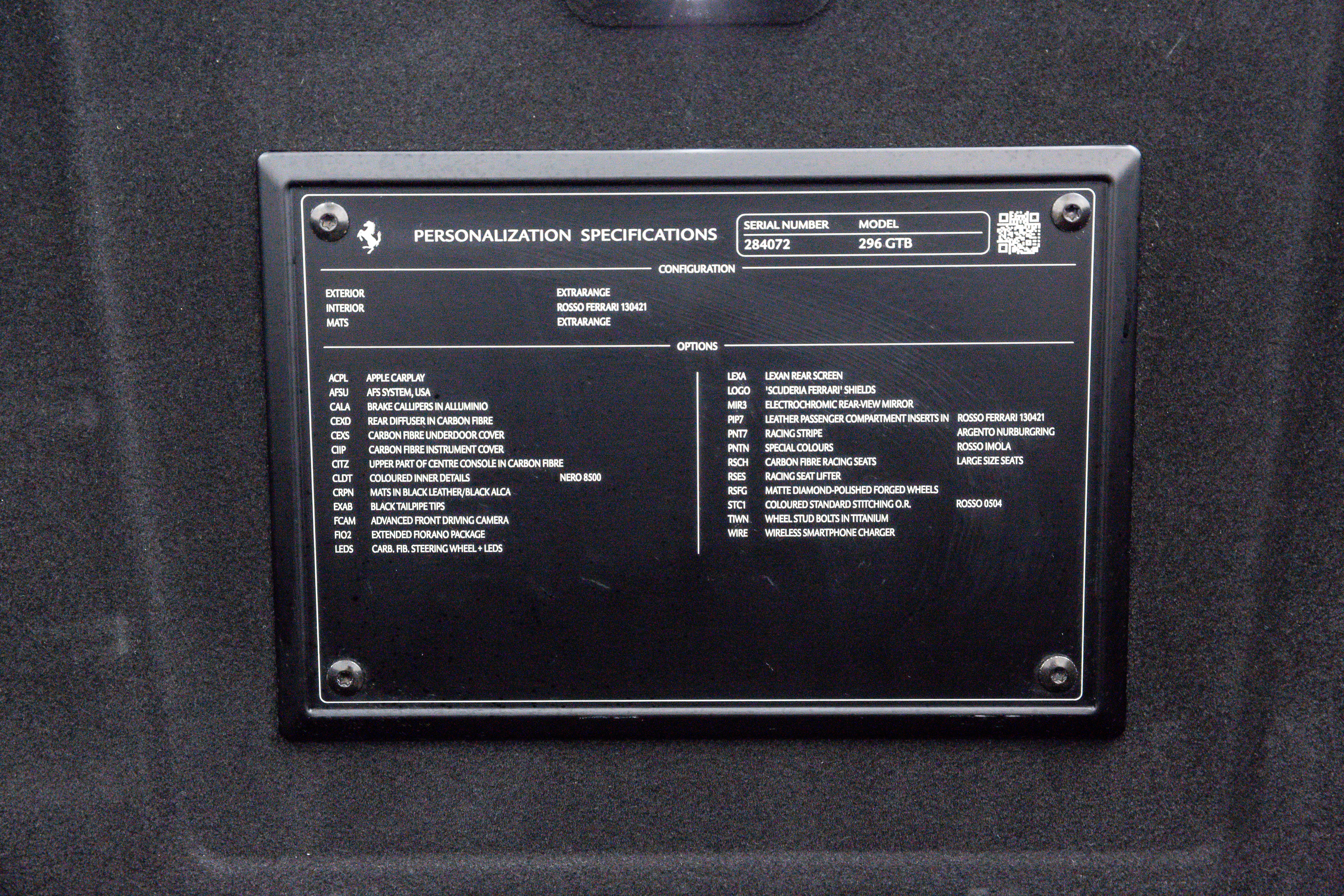 Certified 2022 Ferrari 296 GTB image 14