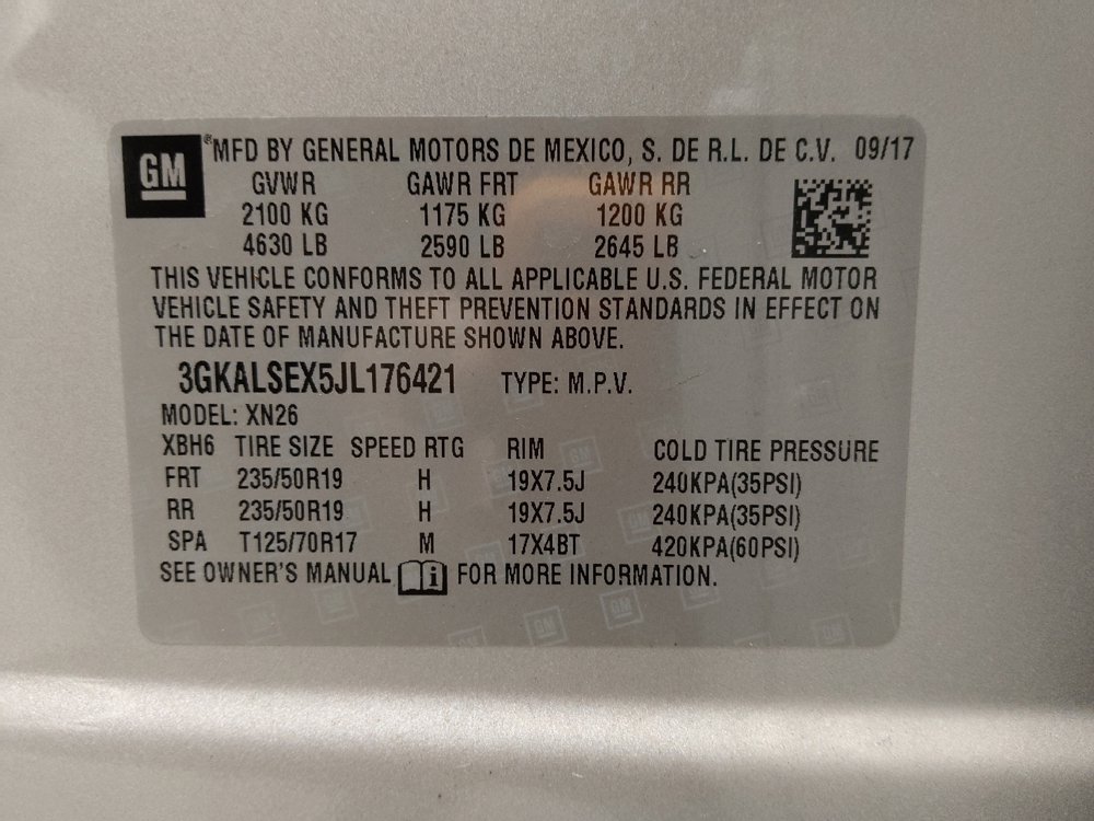 Used 2018 GMC Terrain Denali w/ Advanced Safety Package FWD image 33