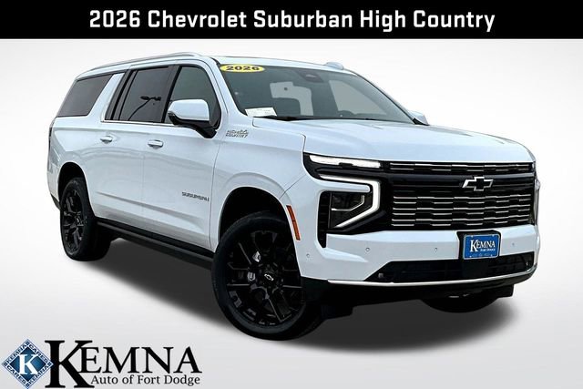 New 2026 Chevrolet Suburban High Country image 1
