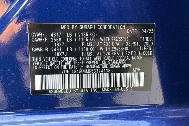 Used 2025 Subaru Crosstrek 2.5i Limited w/ Crosstrek Mirror Package image 23