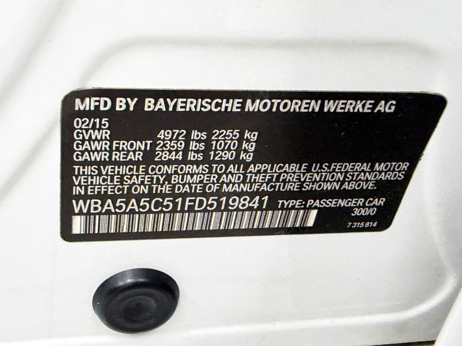 Used 2015 BMW 528i Sedan RWD image 38