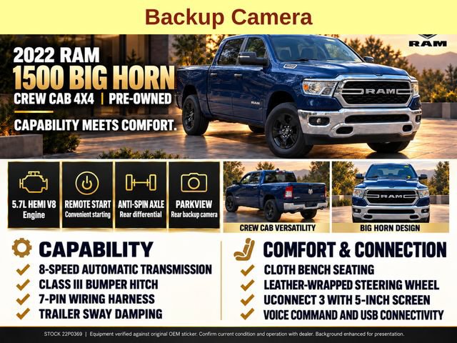 Used 2022 RAM 1500 Big Horn AWD/4WD image 7