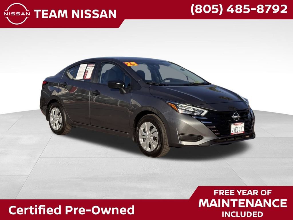 Certified 2025 Nissan Versa S