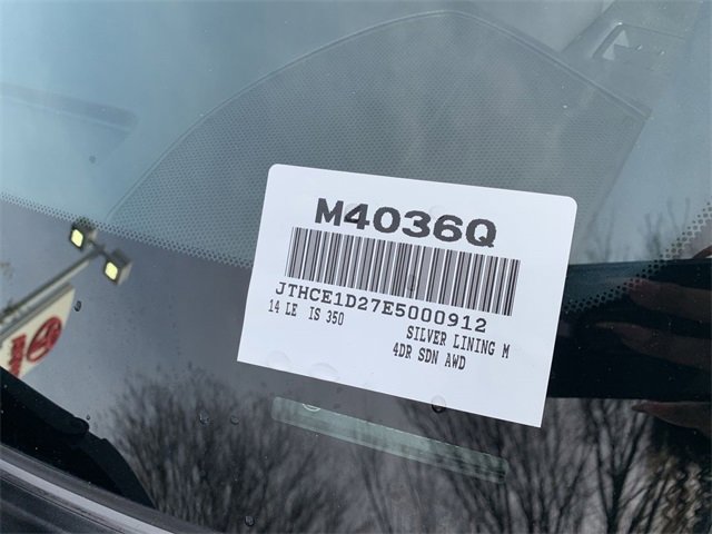 Used 2014 Lexus IS 350 AWD image 37