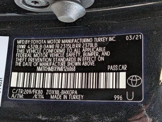 Certified 2021 Toyota C-HR XLE image 24