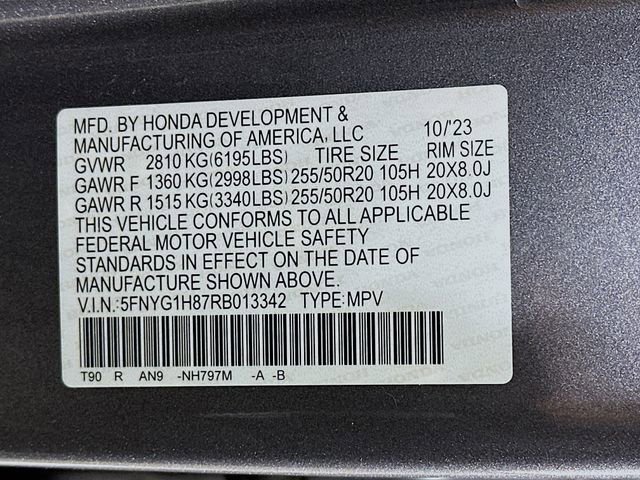 Certified 2024 Honda Pilot Elite image 37