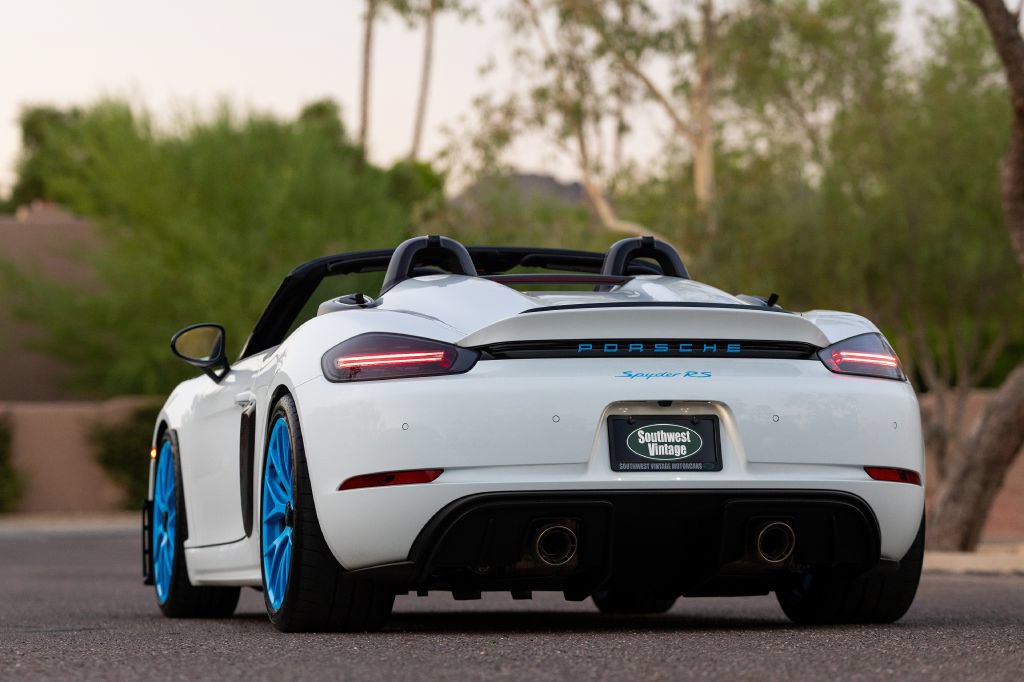Used 2025 Porsche 718 Boxster Spyder RS w/ Weissach Package RWD image 2