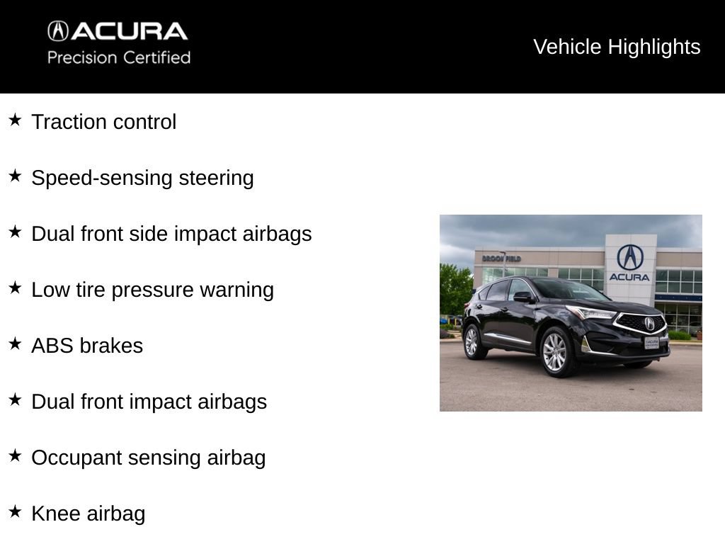 Certified 2021 Acura RDX AWD image 9