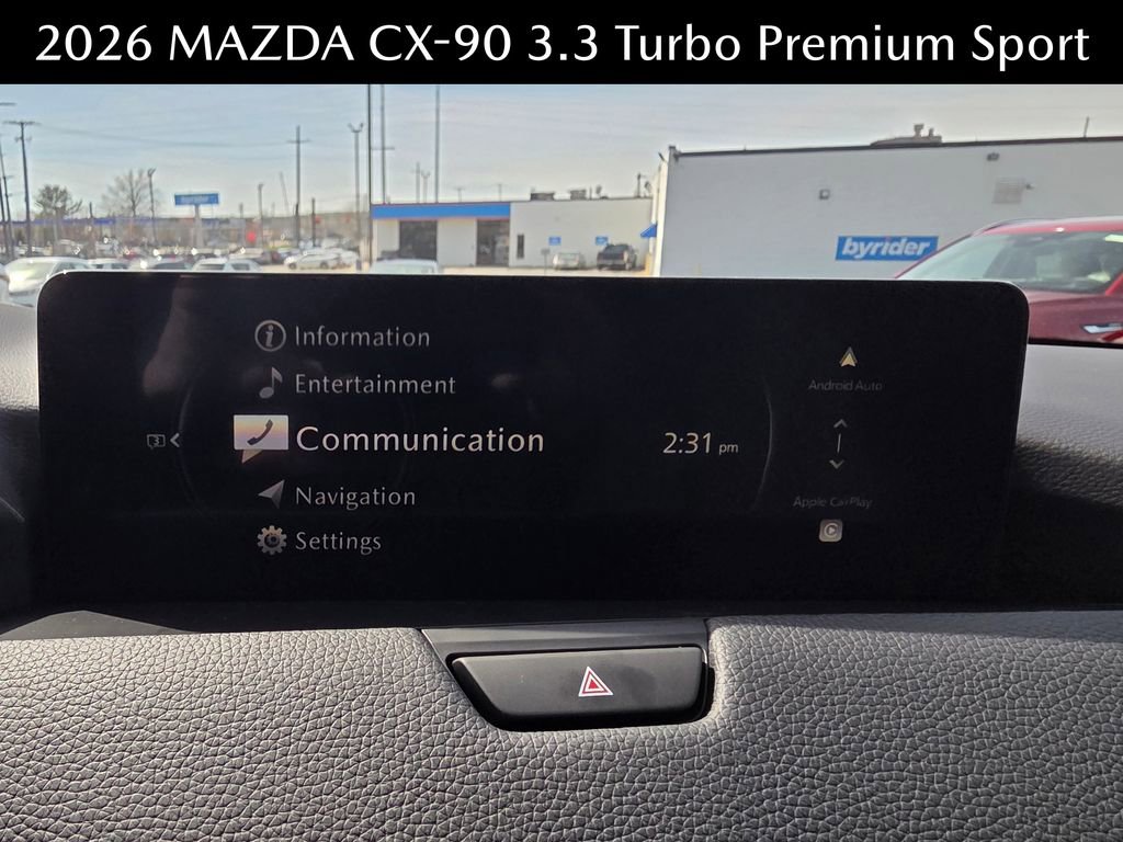New 2026 MAZDA CX-90 3.3 Turbo w/ Premium Sport Pkg AWD/4WD image 28