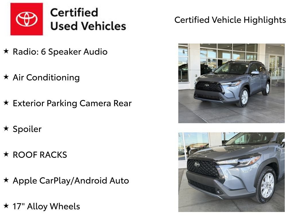 Certified 2022 Toyota Corolla Cross LE FWD image 7