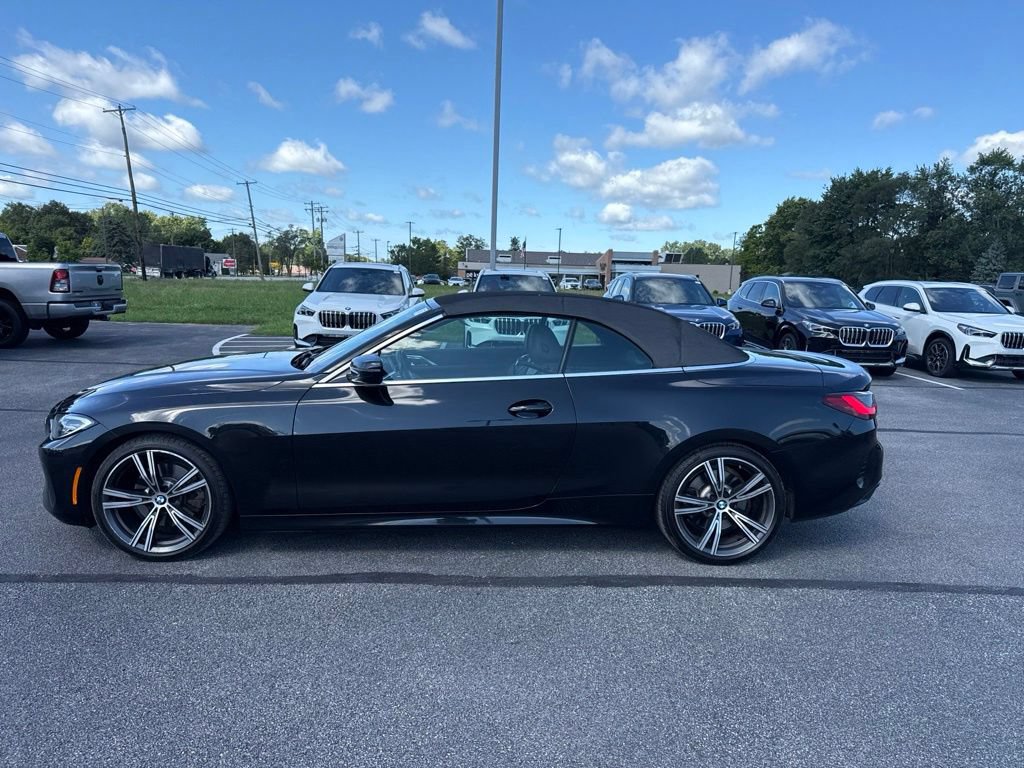 Used 2021 BMW 430i Convertible w/ Premium Package RWD image 4