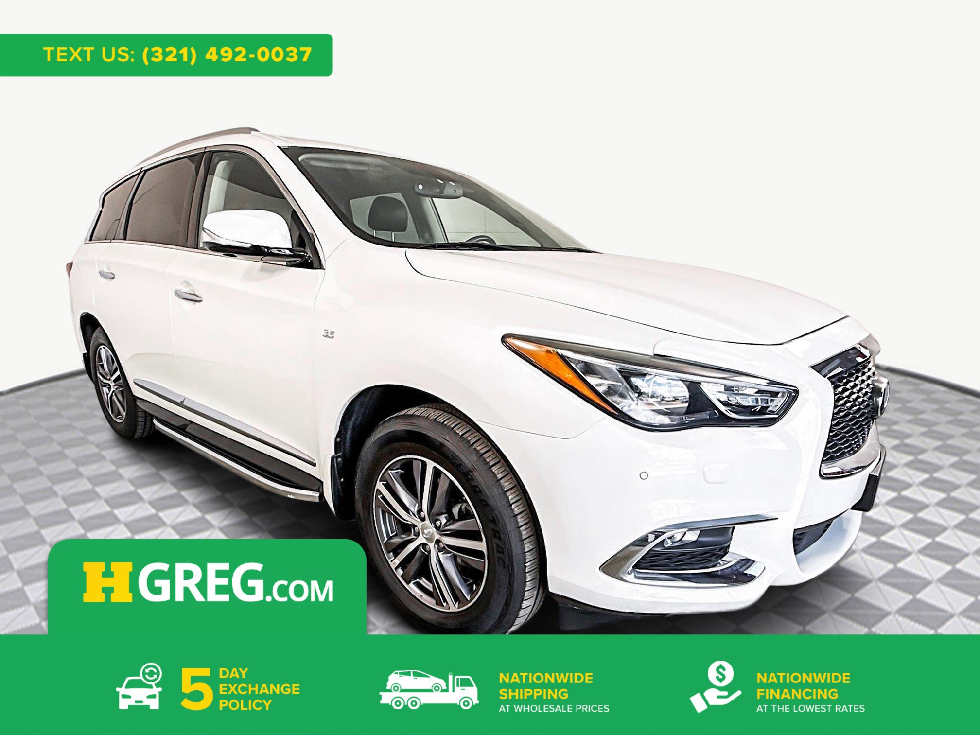 Used 2018 INFINITI QX60 AWD w/ Premium Plus Package