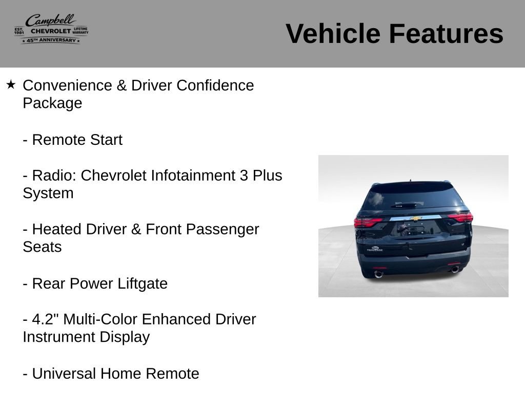 Used 2023 Chevrolet Traverse LT FWD image 10