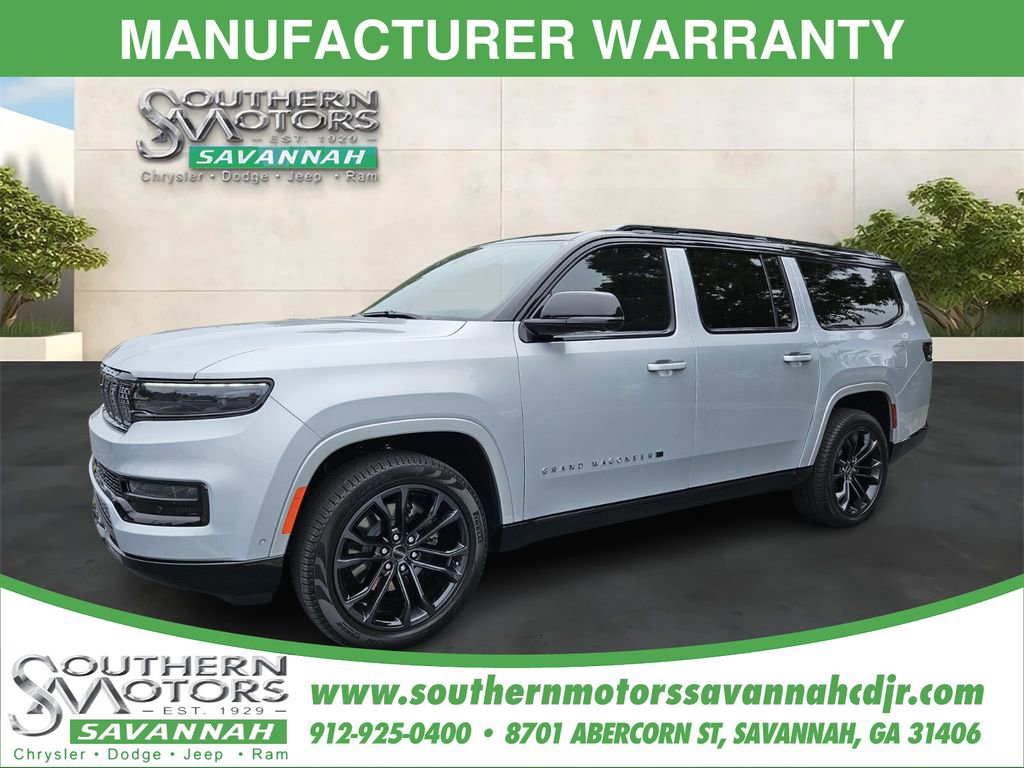 Used 2024 Jeep Grand Wagoneer L Series II w/ Quick Order Packagew 28T