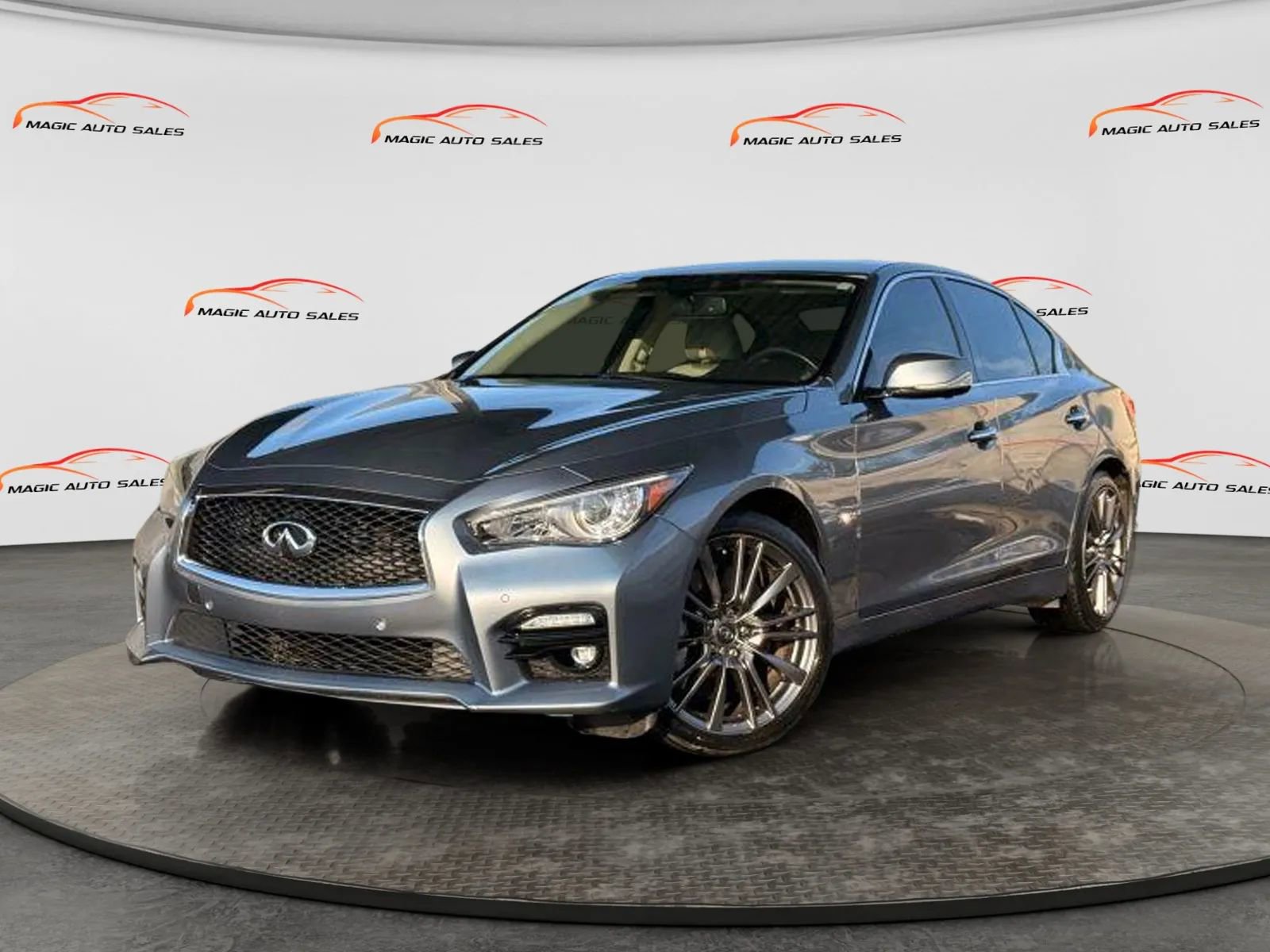 Used 2016 INFINITI Q50 Red Sport 400 AWD/4WD image 1