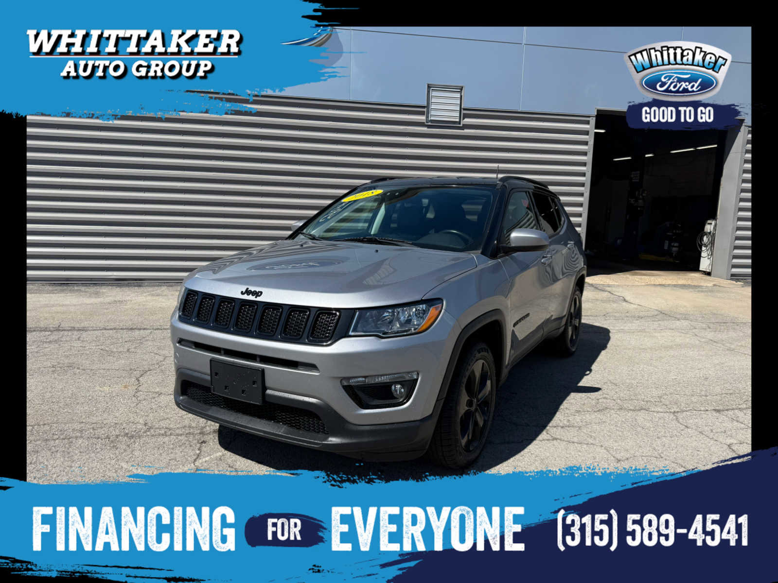 Used 2018 Jeep Compass Latitude AWD/4WD image 1