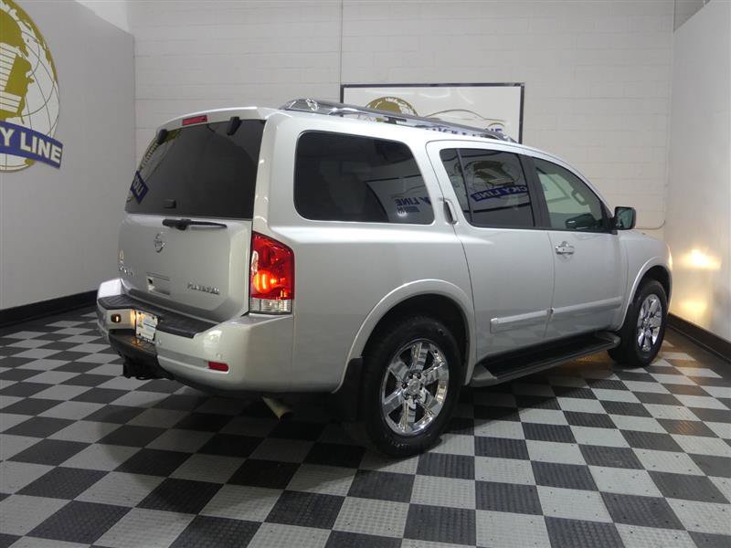 Used 2014 Nissan Armada Platinum w/ 2nd Row Captain Seat Package AWD/4WD image 9
