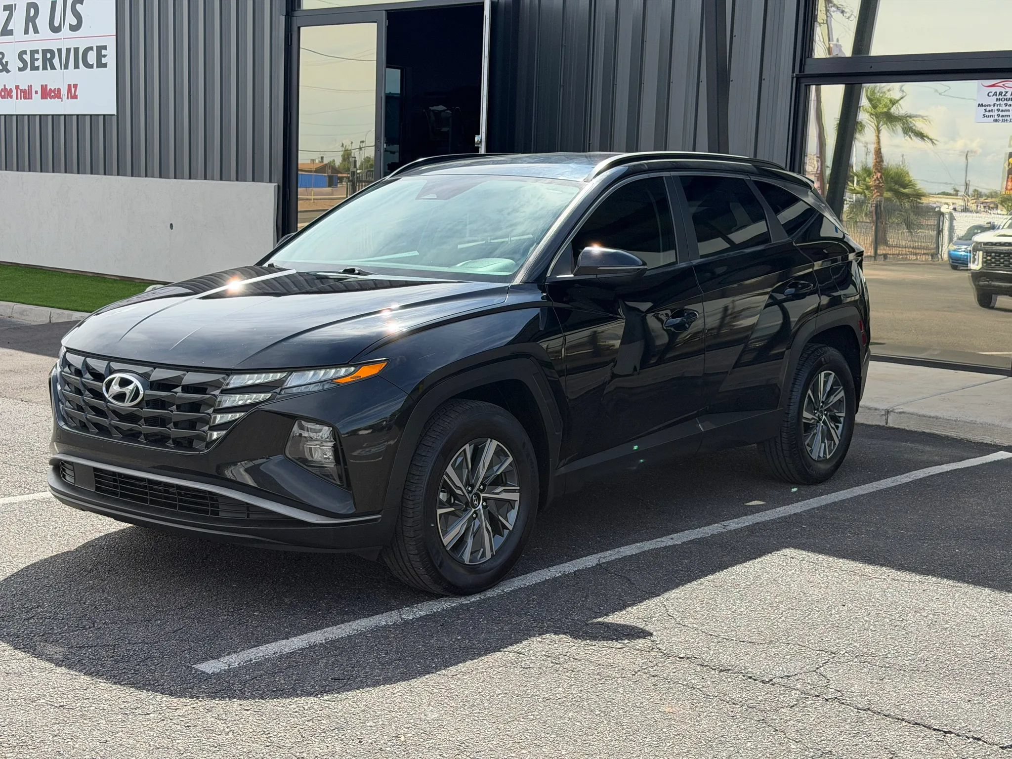 Used 2022 Hyundai Tucson Blue
