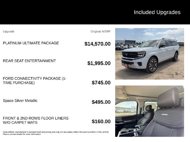New 2026 Ford Expedition Max Platinum w/ Platinum Ultimate Package AWD/4WD image 5