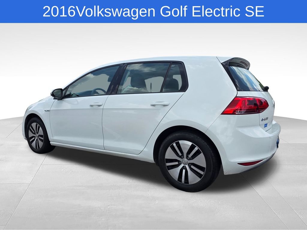 Used 2016 Volkswagen e-Golf SE w/ DC Fast Charging Package FWD image 5