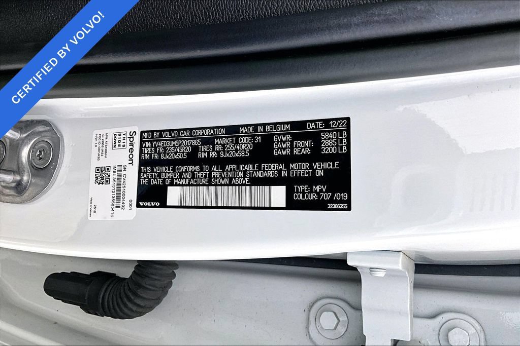 Certified 2023 Volvo XC40 Recharge Ultimate AWD/4WD image 39