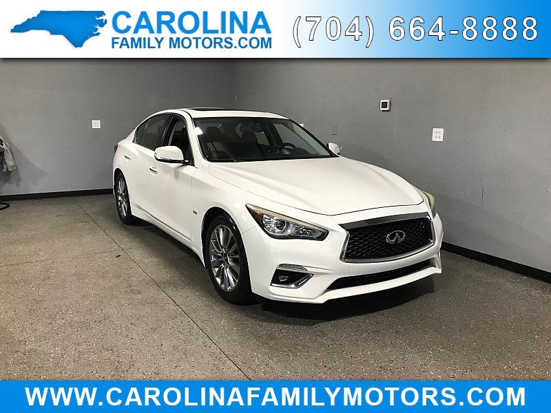 Used 2018 INFINITI Q50 Luxe w/ Essential Package (3.0T Luxe)