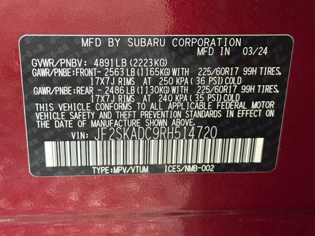 Used 2024 Subaru Forester Premium AWD/4WD image 25