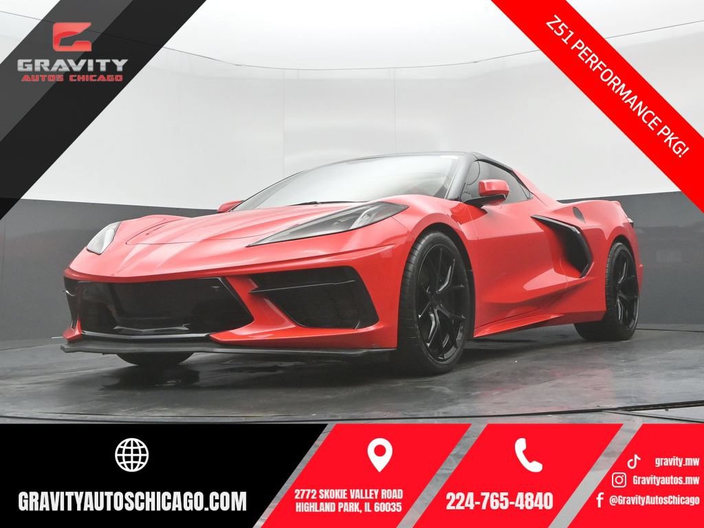 Used 2021 Chevrolet Corvette Stingray Preferred Conv w/ Z51 Performance Package