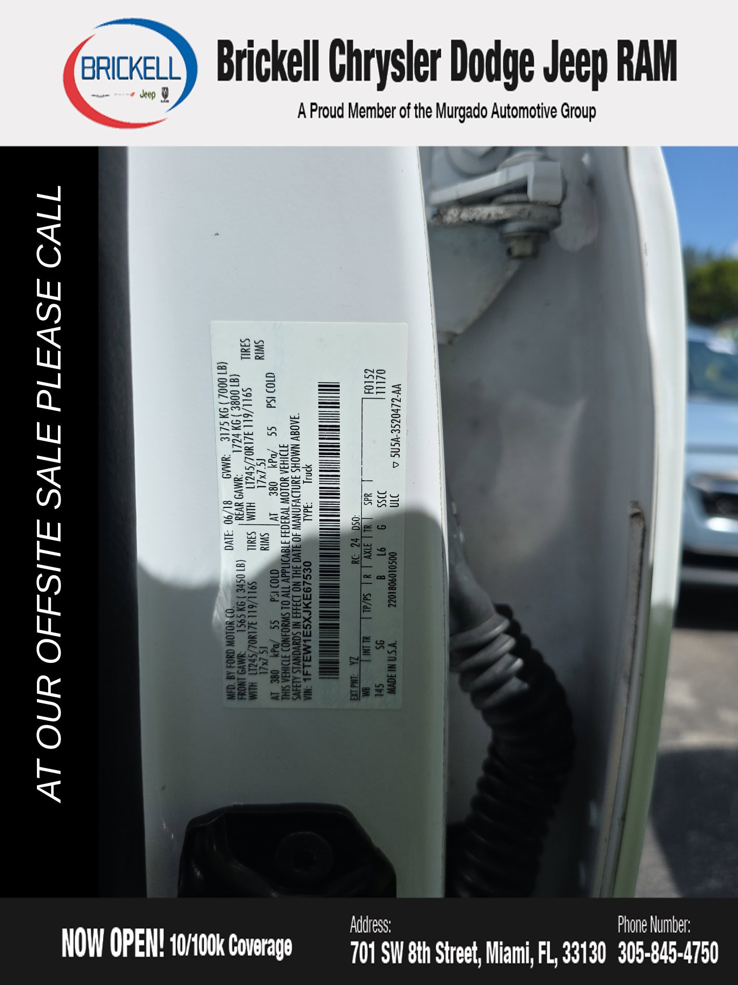 Used 2018 Ford F150 XL w/ Equipment Group 101A Mid AWD/4WD image 17