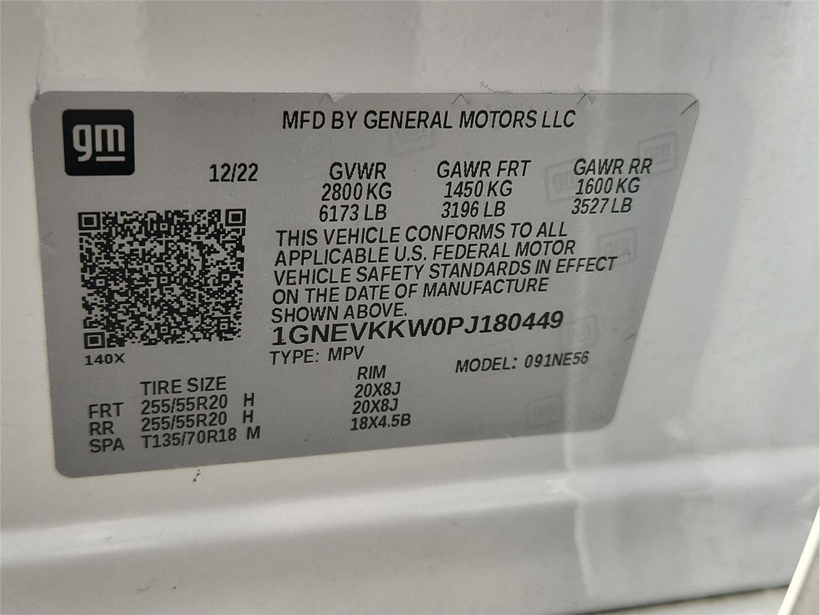 Used 2023 Chevrolet Traverse Premier AWD/4WD image 35