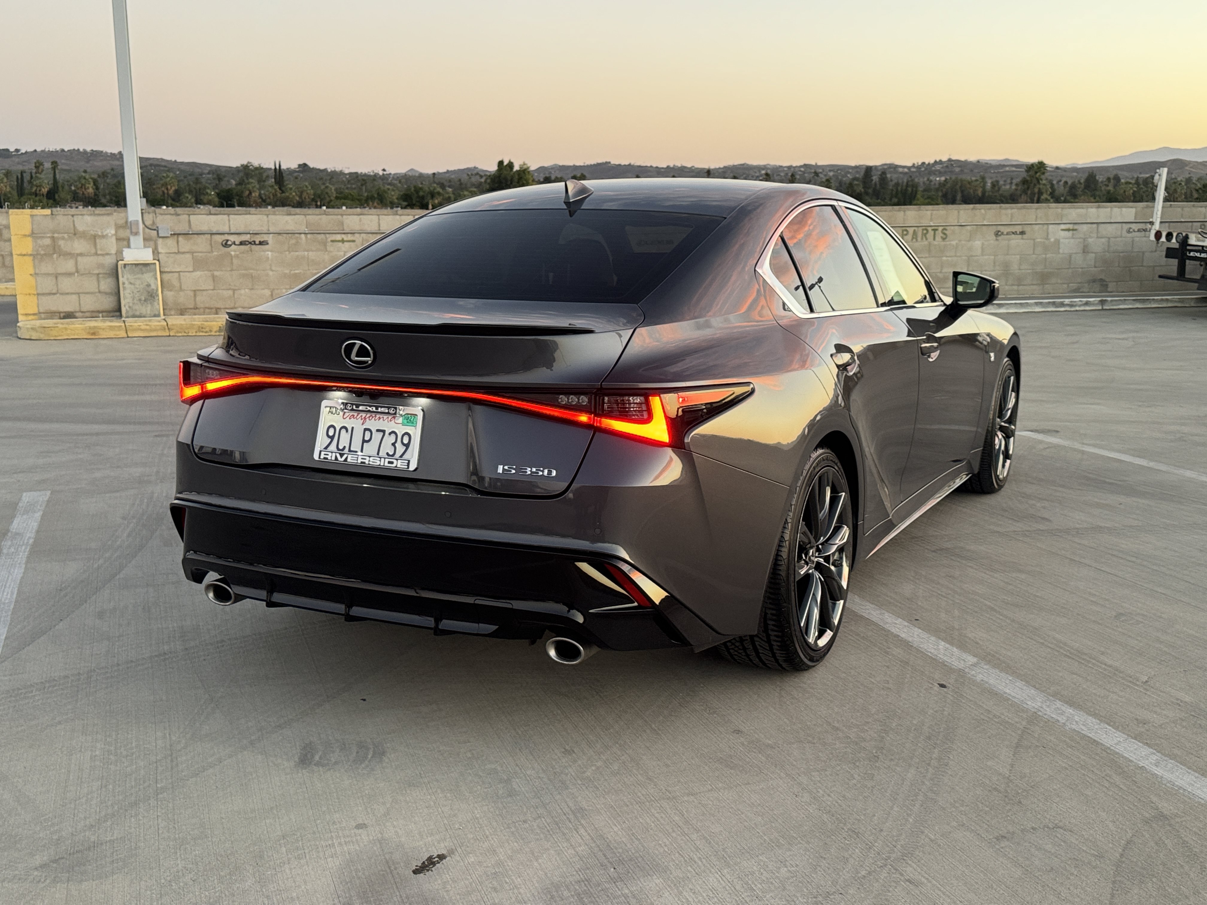 Certified 2022 Lexus IS 350 F Sport w/ Accessory Package RWD image 9