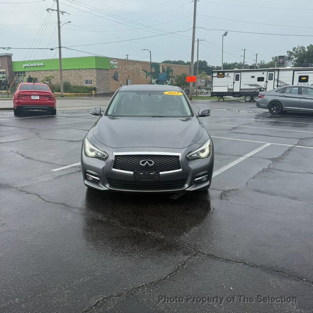 Used 2015 INFINITI Q50 Premium w/ Navigation Package AWD/4WD image 4
