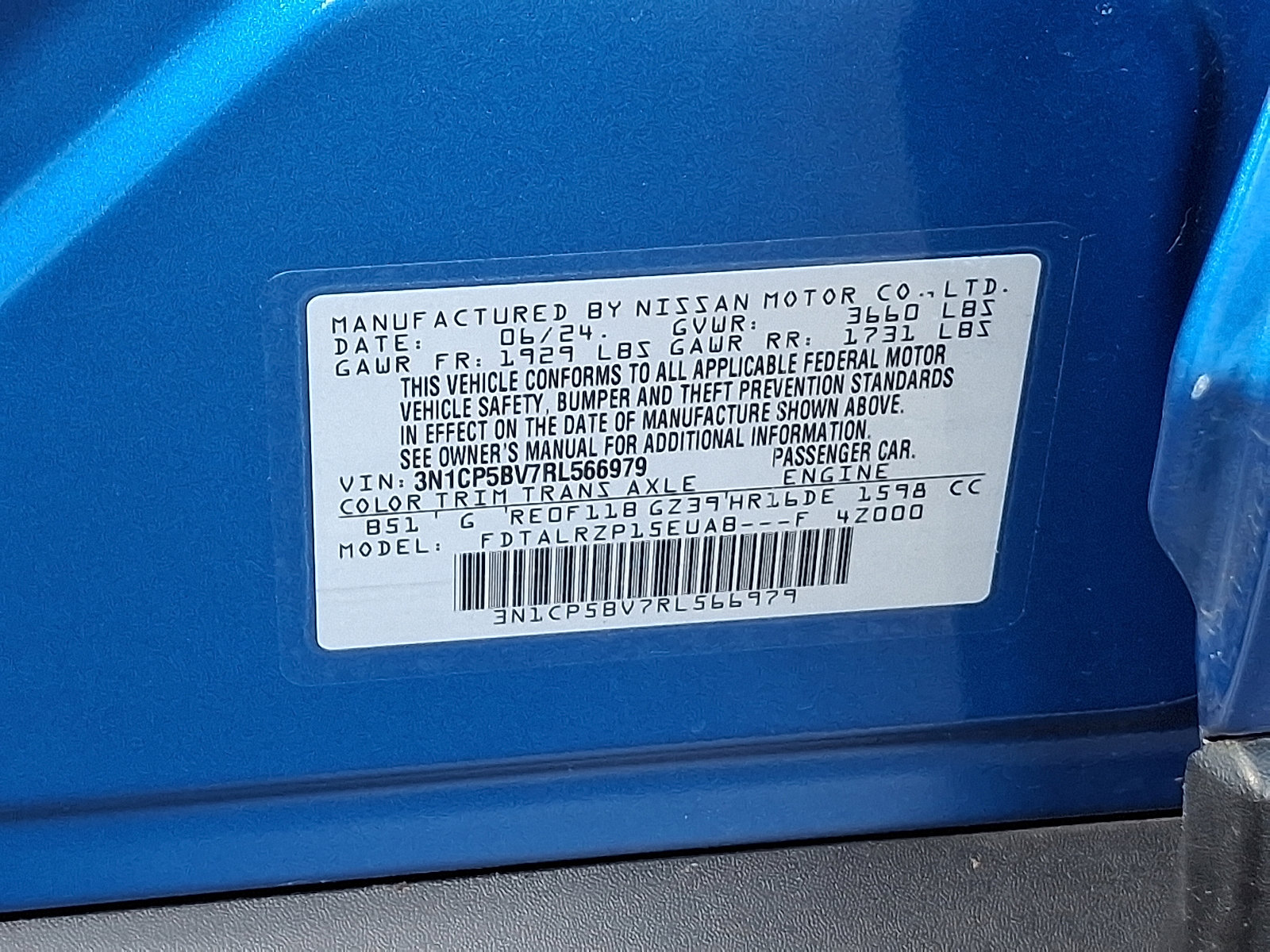 Used 2024 Nissan Kicks S image 26