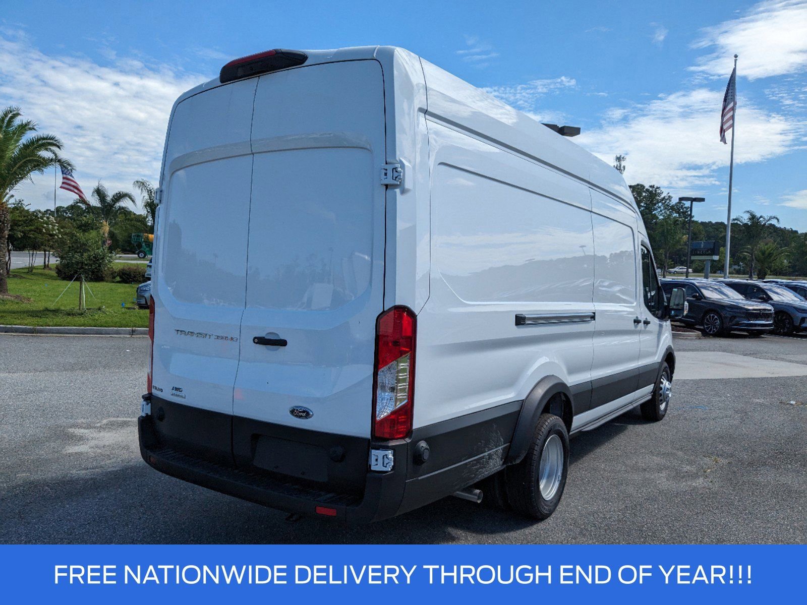 New 2024 Ford Transit 350 148 High Roof DRW AWD w/ Exterior Upgrade Package image 4