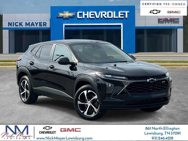 Certified 2025 Chevrolet Trax RS w/ Driver Confidence Package