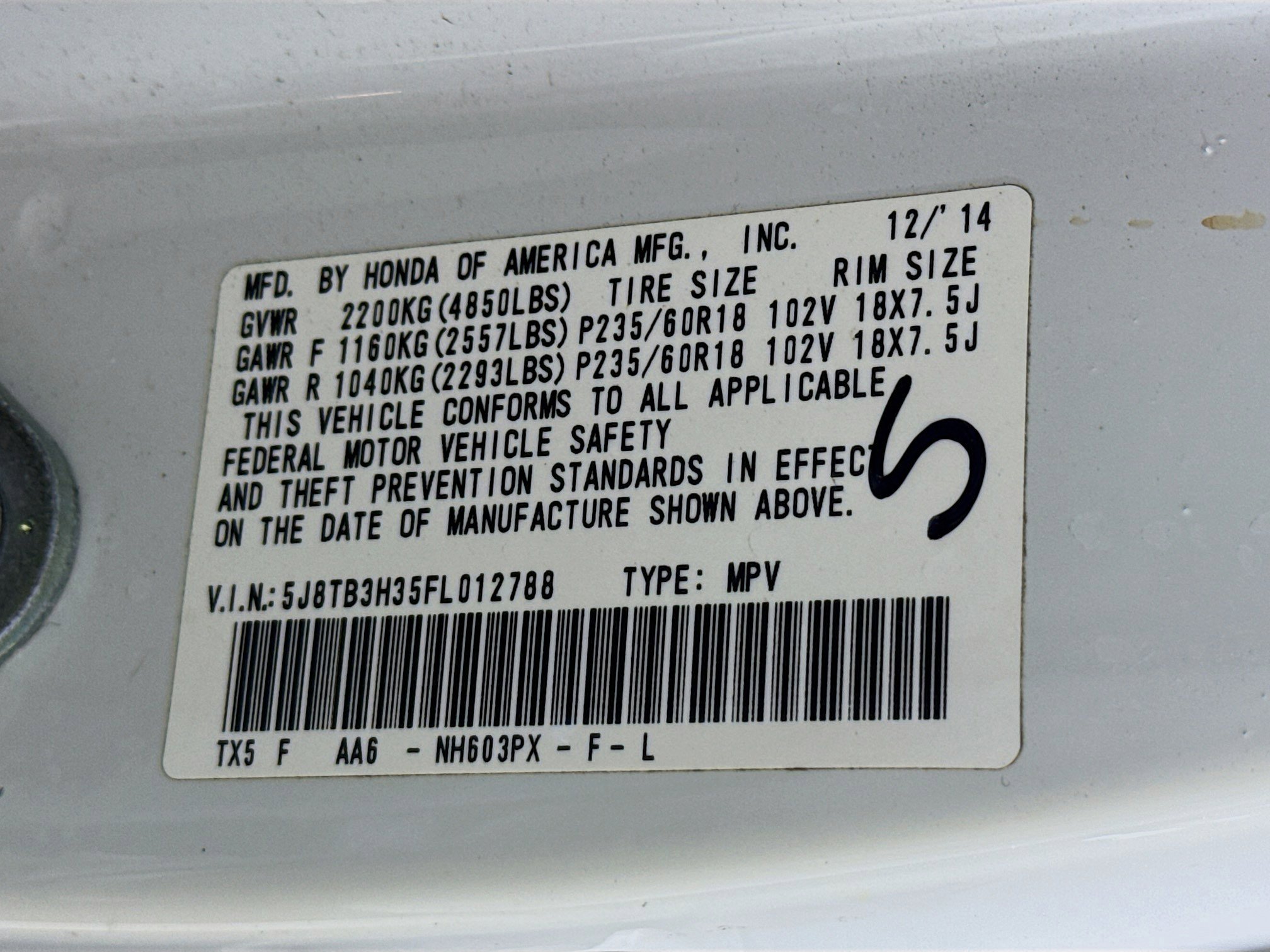 Used 2015 Acura RDX FWD image 38