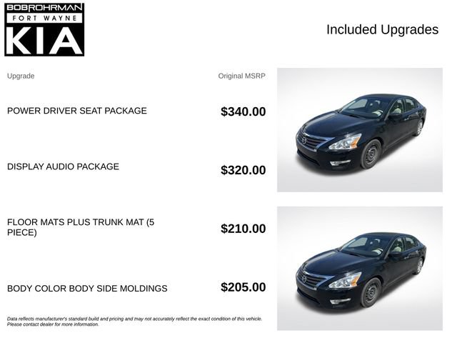 Used 2015 Nissan Altima 2.5 S w/ Power Driver Seat Package FWD image 4
