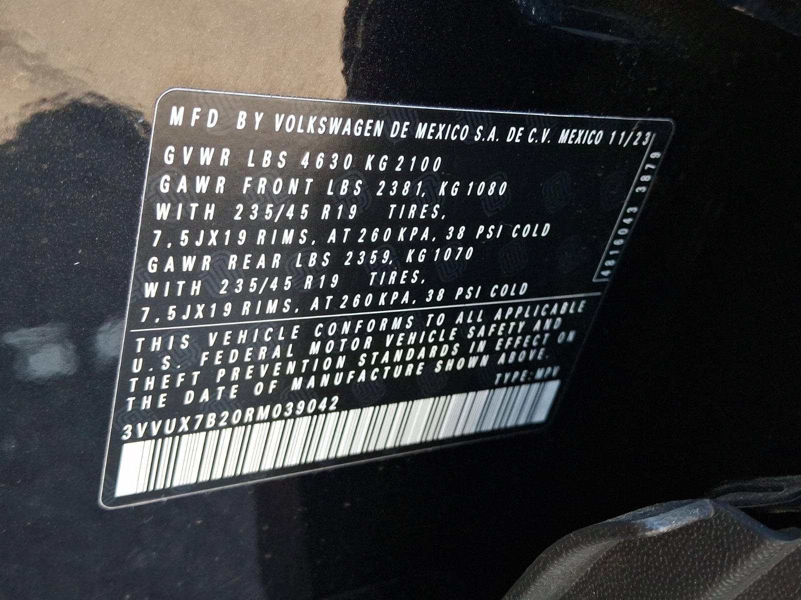 Certified 2024 Volkswagen Taos SE AWD/4WD image 28