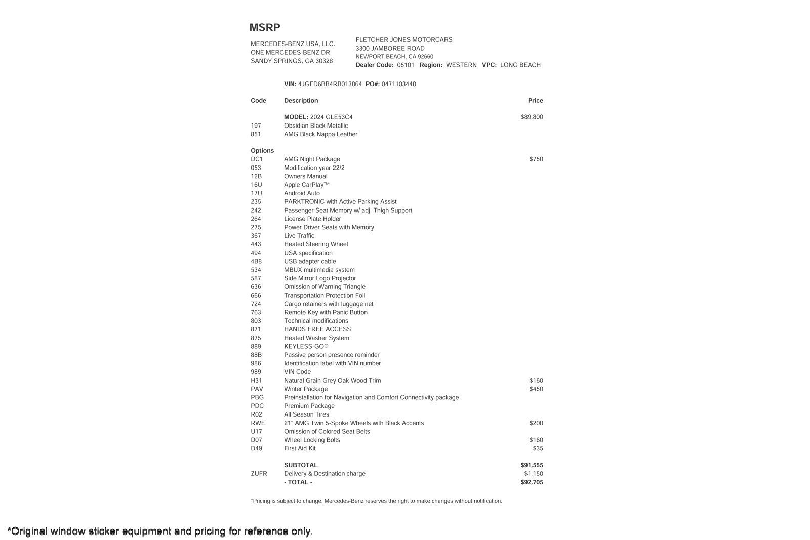 Certified 2024 Mercedes-Benz GLE 53 AMG 4MATIC Coupe image 2