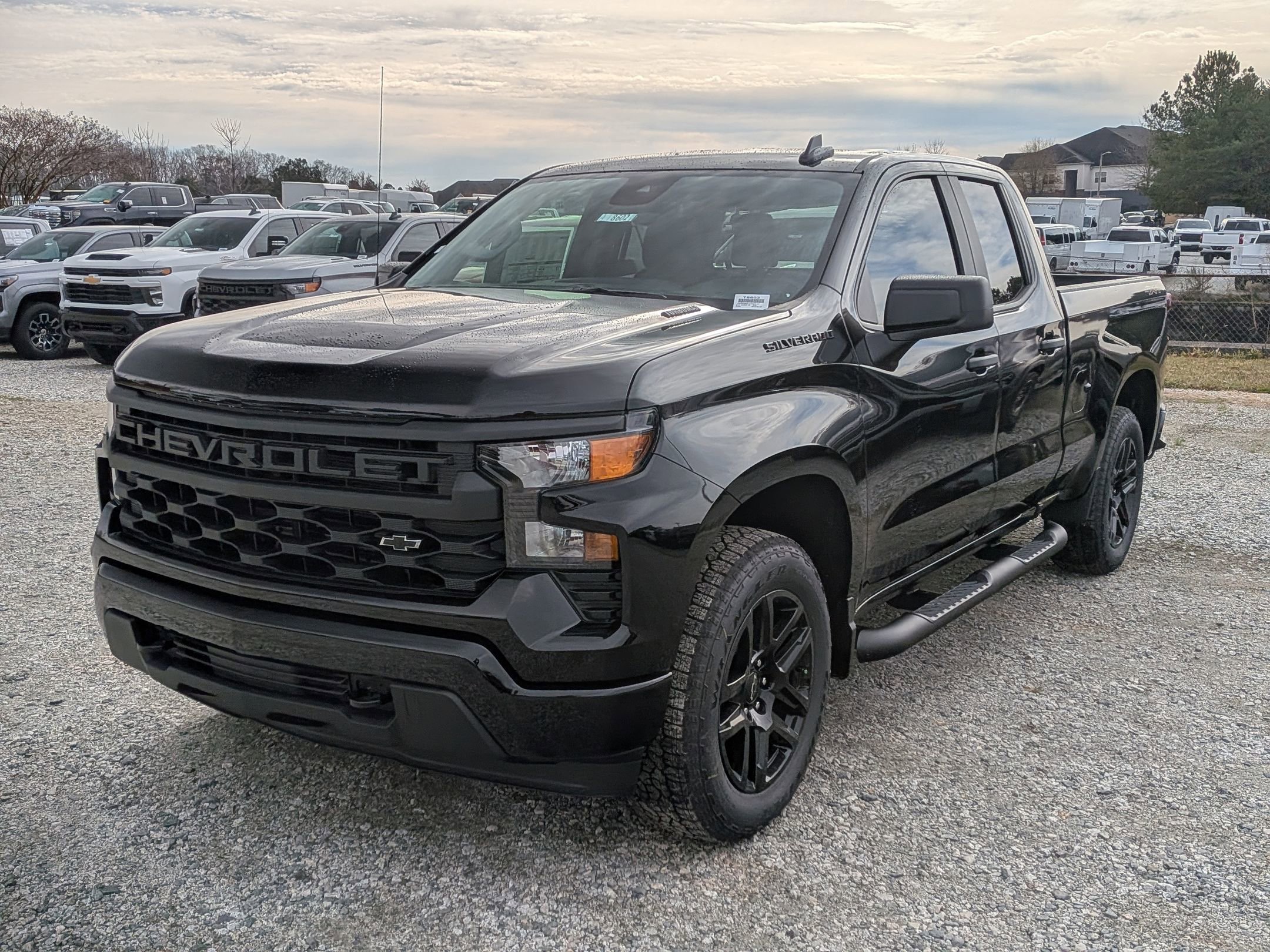 New 2026 Chevrolet Silverado 1500 Custom w/ Turbomax Blackout Package image 3