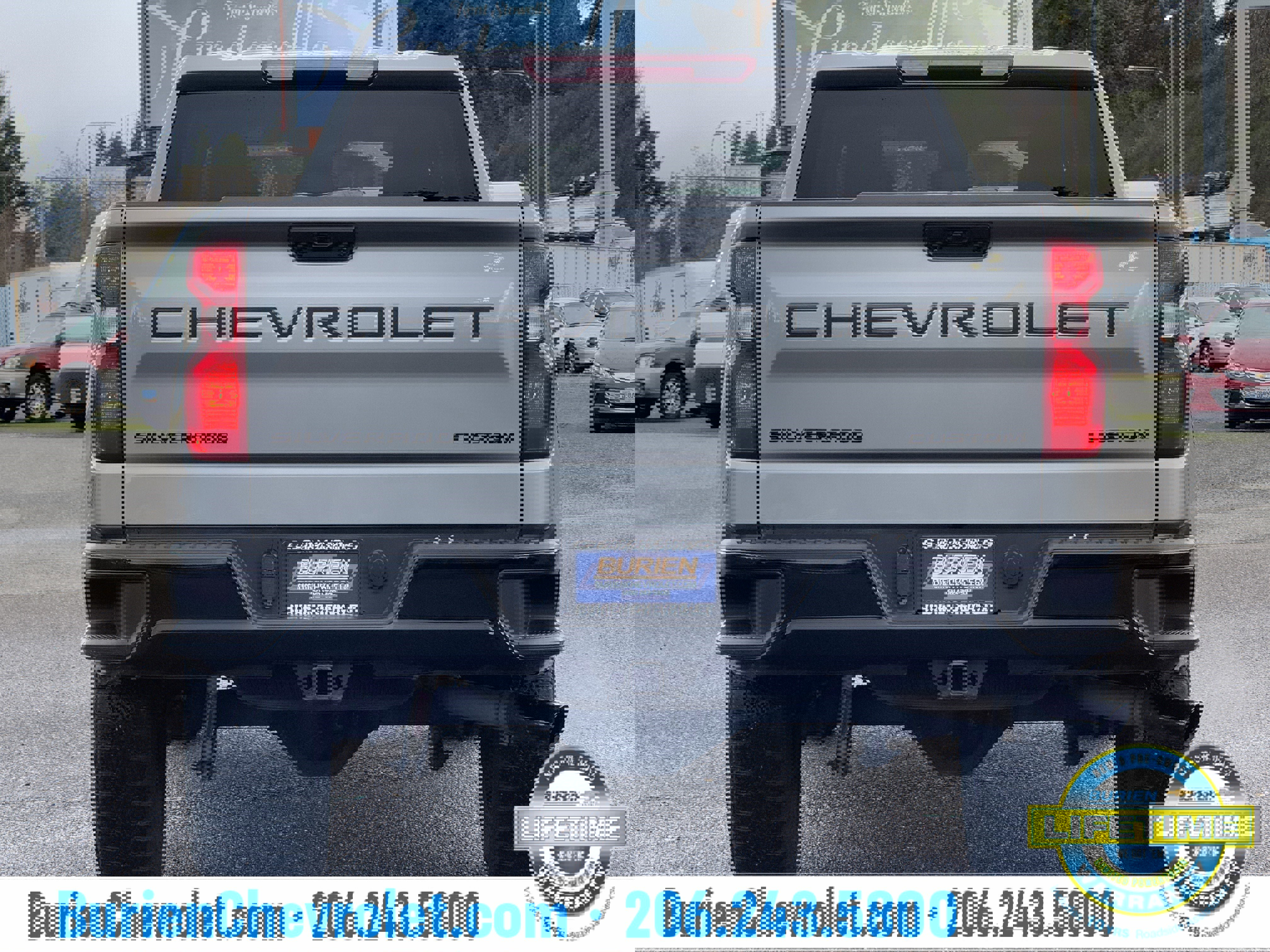 Used 2023 Chevrolet Silverado 1500 Custom Trail Boss w/ LPO, Dark Essentials Package image 4