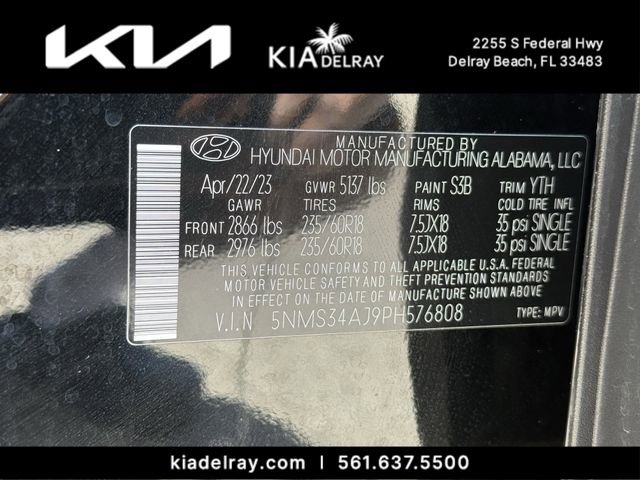 Used 2023 Hyundai Santa Fe SEL w/ Premium Package FWD image 36